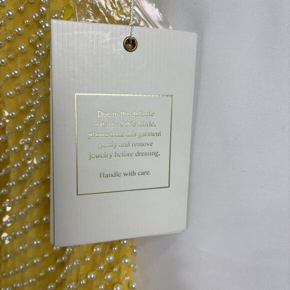 Mac Duggal One Shoulder Asymmetrical Hem Dress - Picture 3 of 4